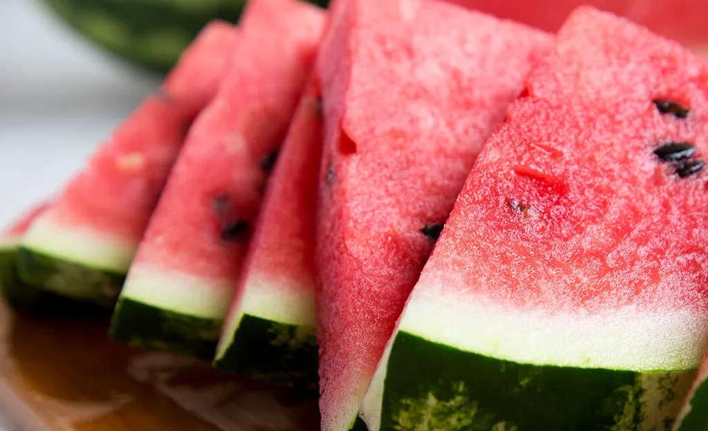 Juicy watermelon slices for summer hydration